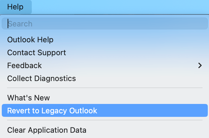 Legacy Outlook drag and drop feature